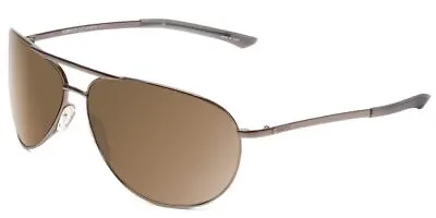 $199 • Buy Smith Serpico Slim 2 Aviator Sunglasses Gun Metal W/CP Polarized Gray Green 65mm