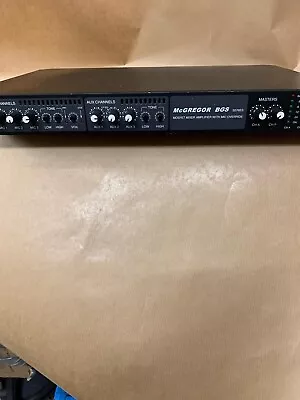 McGregor BGS Mixer PA AMP • £200