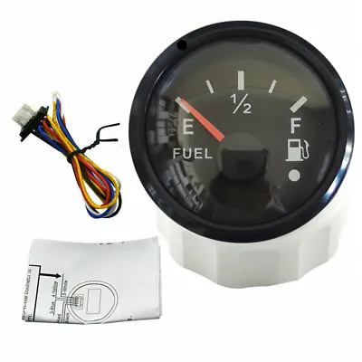 2-1/16'' 52mm Fuel Level Gauge 0-90ohms For Auto Marine Fuel Gas Gauge USA STOCK • $21.79