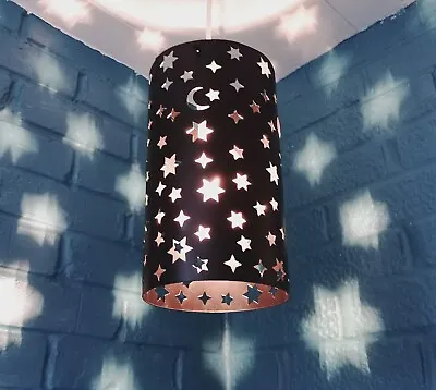 Effective Bedroom Lampshade Light Shade GIRL BOY Star Stars Black • £7.99