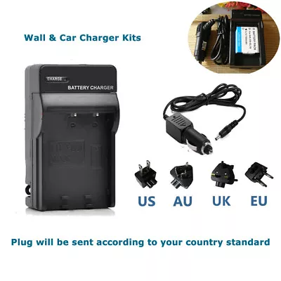 EN-EL19 Battery AC&DC Charger For Nikon Coolpix Camera A100 A300 S2550 S3700 • $14.29