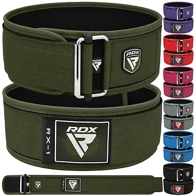 £17.99 • Buy RDX Weight Lifting Belt Back Lumbar Support Strength Training Fitness Home Gym