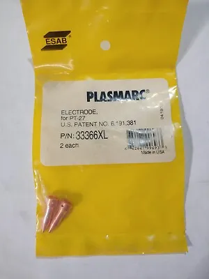 $30 • Buy ESAB 33366XL POINTED ELECTRODE For PT-27 - QTY 2