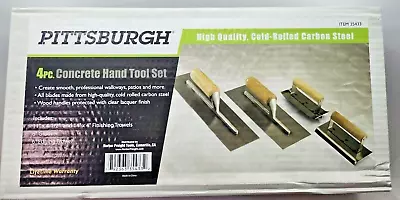 Concrete Cement Hand Trowel Finishing Tool 4 Piece Set • $37.50