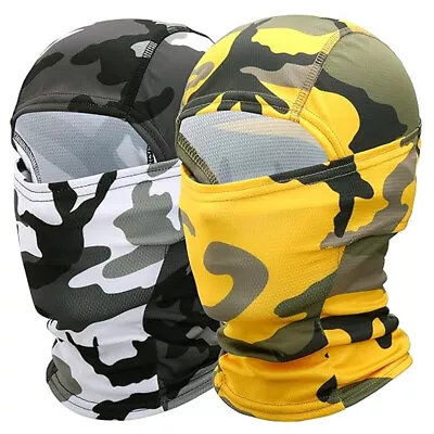 Balaclava Camo Face Mask Motorcycle Military Tactical Army Hunting Ski Mask Hat • $5.99
