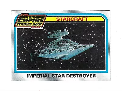 1980 Topps Star Wars The Empire Strikes Back #136 Imperial Star Destroyer • $1