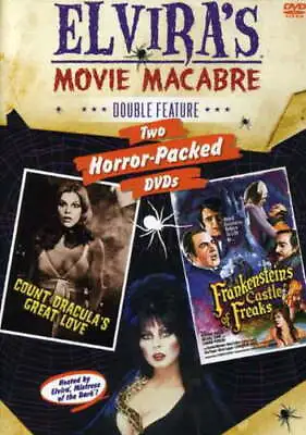 Elvira's Macabre: Frankenstein's Castle Of Freaks Count Dracula's Great Love • $10.99