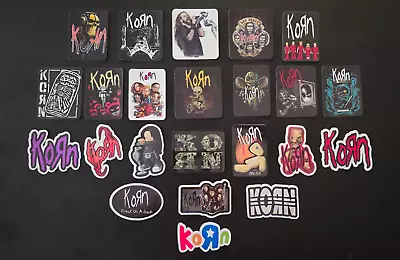 Korn Stickers Heavy Metal Music Johnathan Davis Rock N Roll Korn Decals • $4