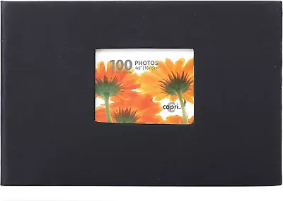 Album-Holds 100 4  X 6  Photos Black • $10.35