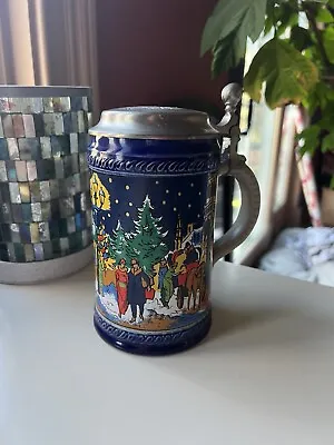 1979 Christmas Beer Stein Mug Germany Limited Edition Munich Christmas Fair • $29.99