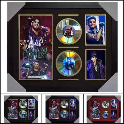 Adam Lambert Signed Framed Memorabilia Limited - 2CD - Multiple Variations • $120