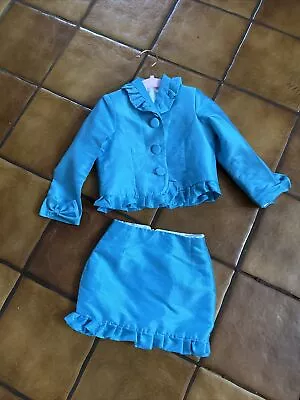 Toddler 2T-3T Teal Suit- Interview Wear Custom Made Worn Once • $55