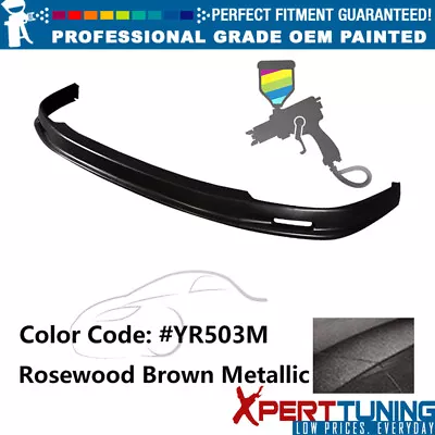 Fits 94-97 Acura Integra Mugen Style Front Bumper Lip Spoiler PP Painted #YR503M • $239.99