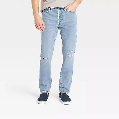 Men's Slim Fit Hemp Jeans - Goodfellow & Co • $15.99