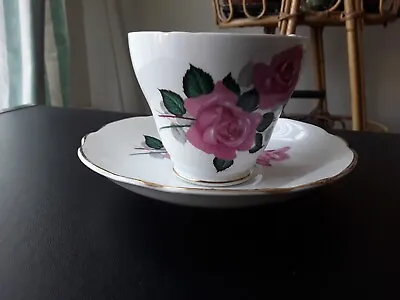 £4.99 • Buy Regency English Bone China Floral Tea Cup & Saucer And Side Plate