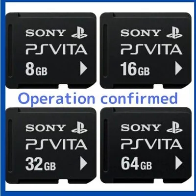 Sony PS Vita Memory Card Official Used Japan 4GB 8GB 16GB 32GB 64GB Ship'n 1 Day • $148.07