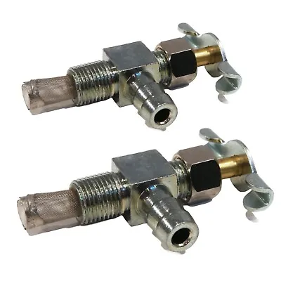 (2-Pack) FUEL SHUTOFF VALVE For John Deere AM31850 PT8655 AMF Murray Noma 42879 • $16.99