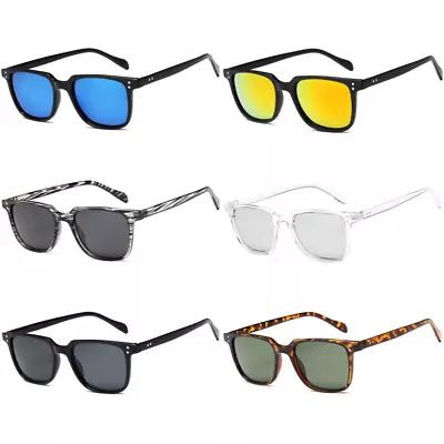 Mens Classic Retro Vintage Sunglasses Womens Ladies 80s Fashion UV400 Glasses • $3.62