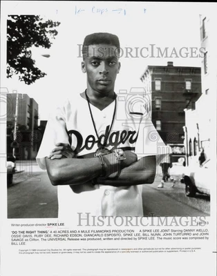 $13.88 • Buy 1989 Press Photo Spike Lee, Writer-Producer-Director Of  Do The Right Thing 