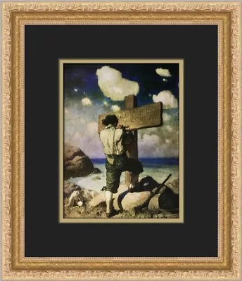 N.C. Wyeth The Great Cross Custom Framed Print • $75