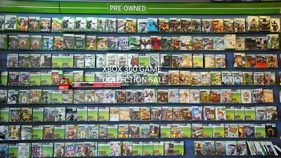 $3 • Buy XBOX 360 Games Lot Original Box/Manual Save 10/15/20% On Multiple! Free Shipping