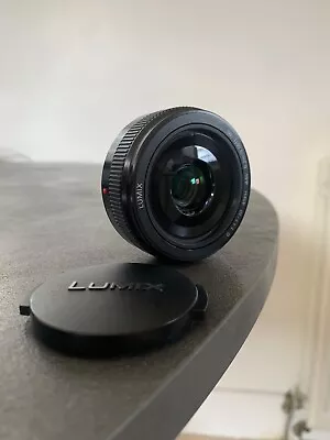 Panasonic Lumix G 20mm/F1.7 Pancake Lens Great Condition Micro Four Thirds. • £92