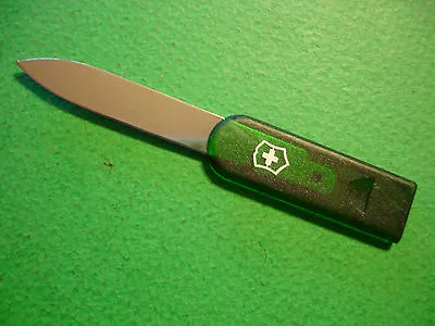 Genuine Victorinox Swiss Card Knife Emerald Green Translucent With Silver Shield • $17.77