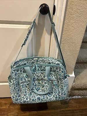 Vera Bradley Quilted Weekender Travel Bag Cloud Vine • $25