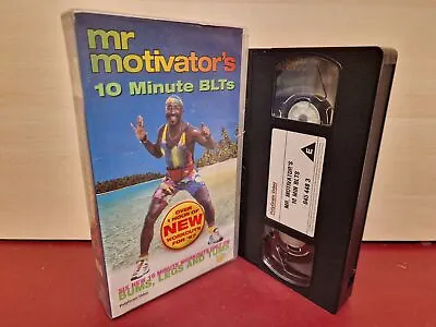 Mr Motivator's 10 Minute BLTs - BumsLegs & Tums PAL VHS Video Tape (T332) • £3.49