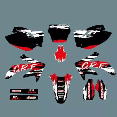 For Honda CRF450 CRF450R 2005-2006 Graphics Kit Backgrounds Decals Full Kit • $70.58