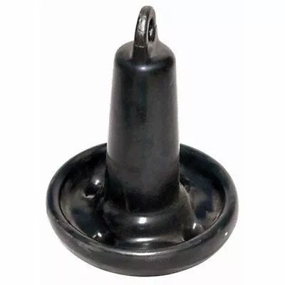 Poseidon Black Vinyl Coated Mushroom 8lbs Anchor Marpac 7-0556 Boat Marine • $17.31