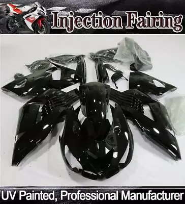 Glossy Black Fairing Kit For Kawasaki Ninja ZX14 ZX14R ZX-14R ZZR1400 2006-2011 • $349.01