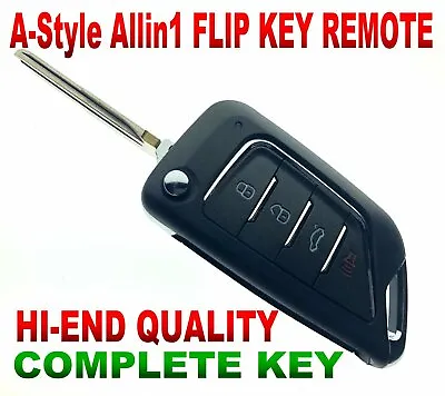 A-key Style Flip Remote For 02-09 Chevy Trailblazer Keyless Entry Fob Myt3x6898b • $39.99