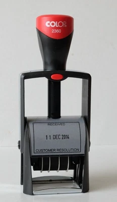 £11 • Buy COLOP 2360 Word & Date Stamp Self Inking Heavy Duty Office Stationary - Craft