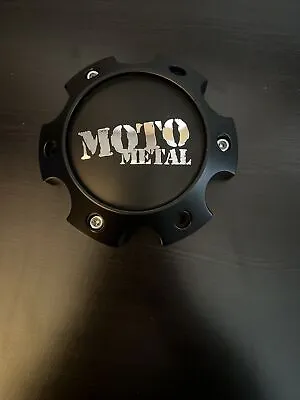 Moto Metal Black Center Cap 1263S01 NO SCREWS • $13.05