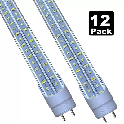 12PC 4FT T8 LED Tube Light Bulbs G13 Bi Pin T8 4 Foot LED Shop Light Bulb 6500K • $119.95