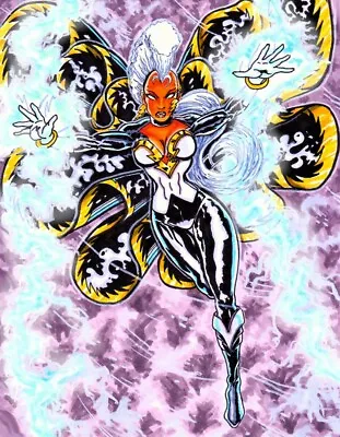 Marvel Comic X-Men Storm Goddess Lightning 11 X 17 Print Fan Art  • $14.99