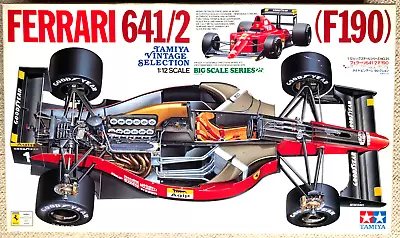 TAMIYA 1/12 Ferrari 641/2 (F190)  F1 Racing Car Plastic Model Kit From JAPAN • £159.09