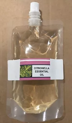 $34.50 • Buy 100% Pure Citronella Essential Oil 10ml, 20ml,  50ml, 100ml, 200ml FREE SHIPPING