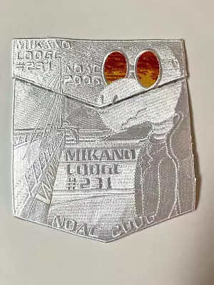 OA 231 Mikano Lodge 2006 NOAC 2 Piece Flap Set GHOST DELEGATE • $29.99