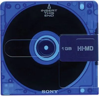 Sony Hi-MD Minidisc Blank Mini Disc 1 GB - VGC (HMD1GA) • $49.99