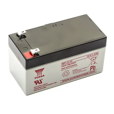 Yuasa NP1.2-12 Lead Acid Sealed Rechargeable Battery Mercedes ML500 W164 Models • £15.99