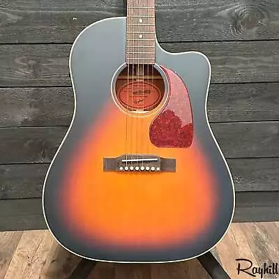 Epiphone J-45 EC Sunburst Sloped Shouldered Dreadnought Acoustic Electric Guitar • $689