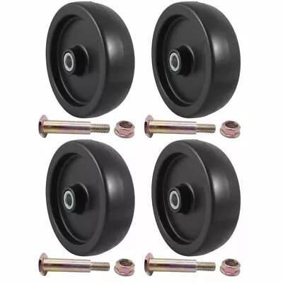 4Pk Deck Wheel And Kit Husqvarna Craftsman 532105455 105455X Cub Cadet 734-3062 • $30.49