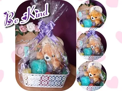 💜🧡Be Kind Pamper Wellbeing Hamper Basket Gift Set- Relax Calm & De-stress💚 • £26.95