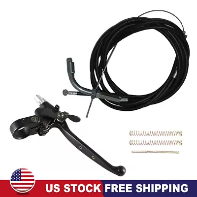 Left Clutch Lever W/Lock Throttle&Clutch Cable Set For 49/60/66cc Motorized Bike • $9.99