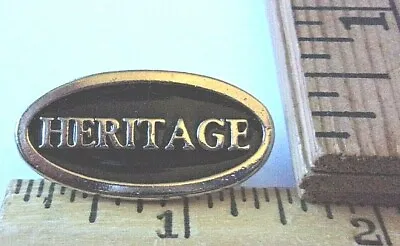 Harley  Heritage  Pin Vintage HD Motorcycle Collectible Old Biker Vest Pinback • $7.25