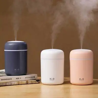 USB Mini Car Humidifier Air Purifier Freshener LED Aroma Essential Oil Diffuser~ • $16.59