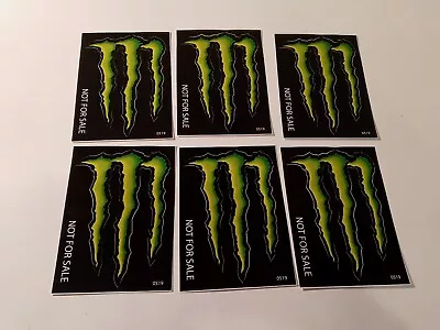 (6) Monster Energy Stickers  Iconic MNEW! 3  X 4  • $9.99