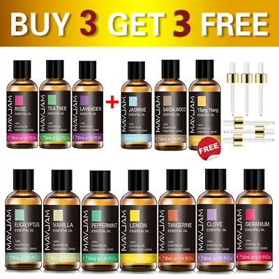 $6.99 • Buy 30ML Lavender Essential Oils 100% Pure Aromatherapy Diffuser Oil Massage Oil